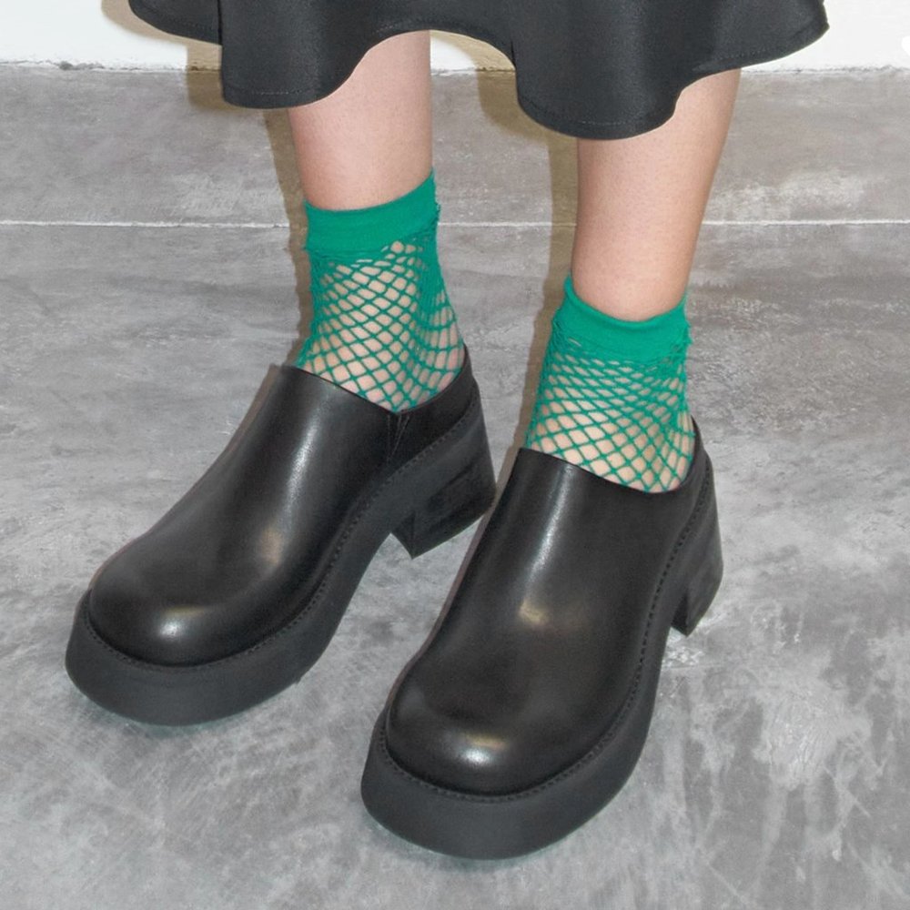 MIISTA Odile black mules